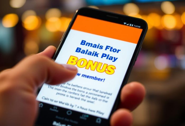 Cara Klaim Bonus New Member di Balak Play